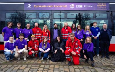 Fialová tramvaj projela Prahou – 26.3. 2026